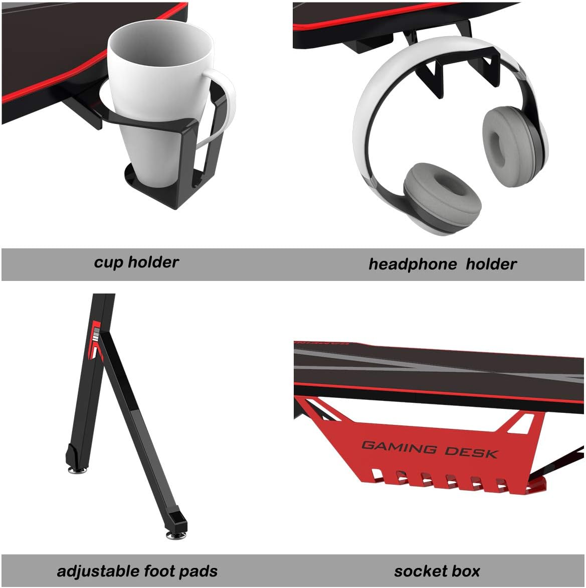 Gaming Desk Computer YT-YF-1 (Gaming Table) With Water-Proof Mouse Pad 750*140*650MM Gaming Desk Computer YT-YF-1 (Gaming Table) With Water-Proof Mouse Pad 750*140*650MM